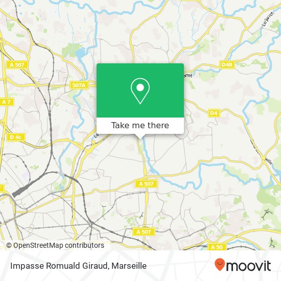 Impasse Romuald Giraud map