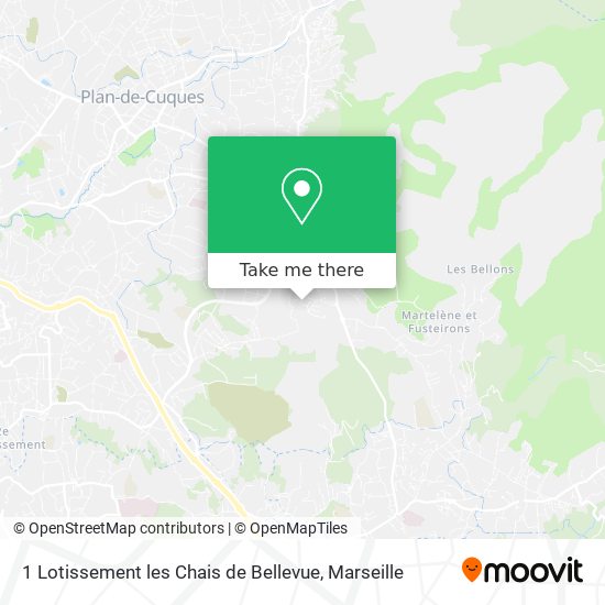 1 Lotissement les Chais de Bellevue map