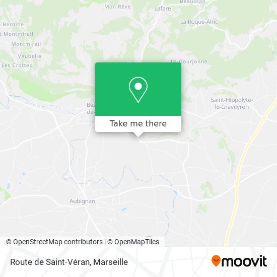 Route de Saint-Véran map