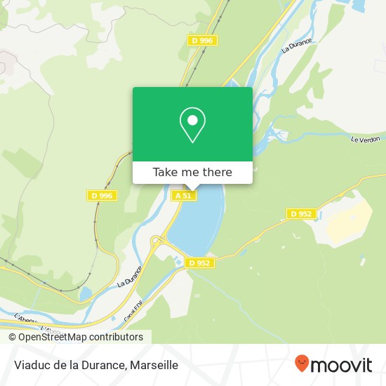 Viaduc de la Durance map