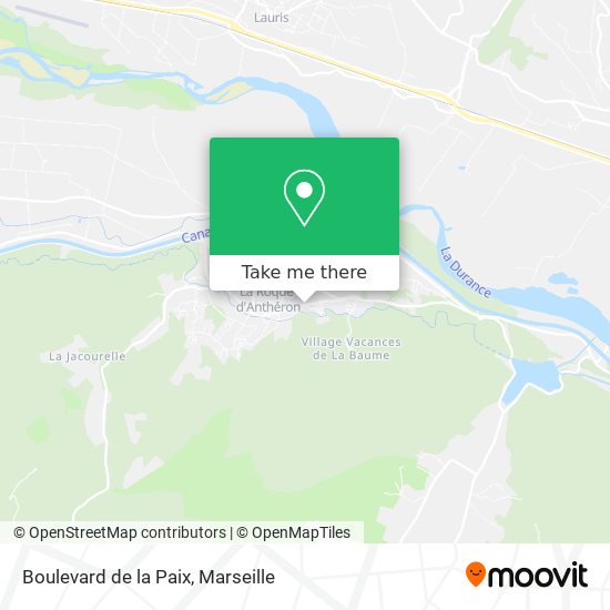 Boulevard de la Paix map