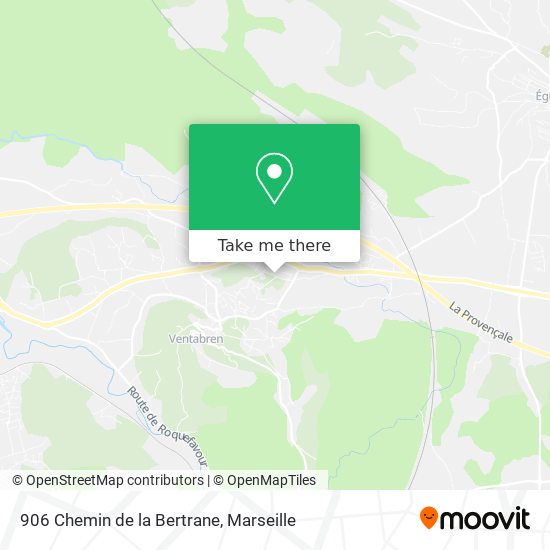 906 Chemin de la Bertrane map