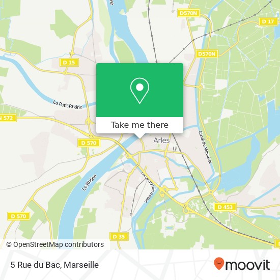 Mapa 5 Rue du Bac