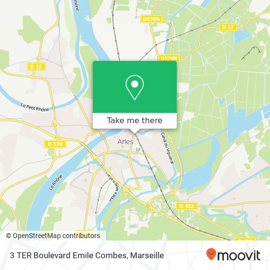 3 TER Boulevard Emile Combes map