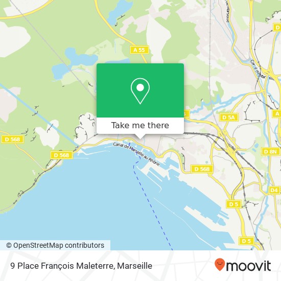 Mapa 9 Place François Maleterre