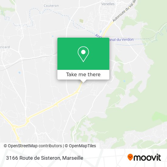 3166 Route de Sisteron map