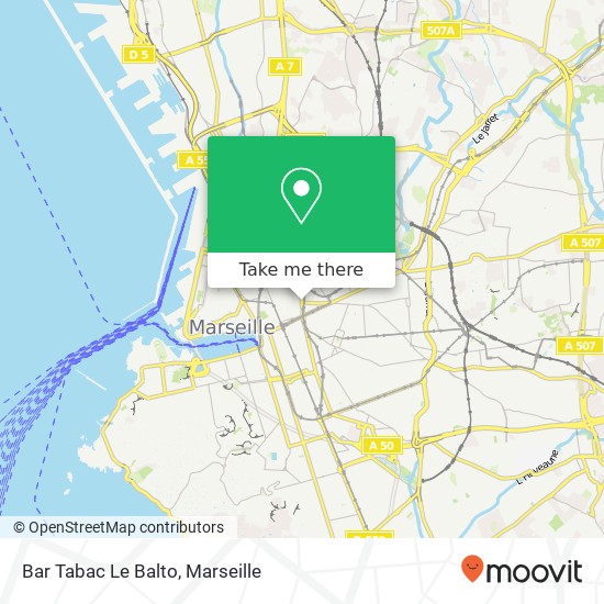 Bar Tabac Le Balto map