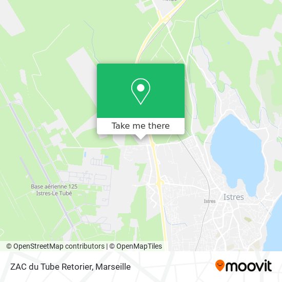 ZAC du Tube Retorier map