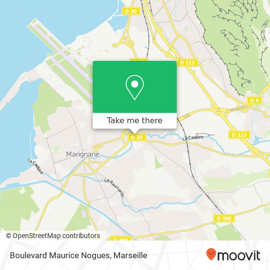 Boulevard Maurice Nogues map