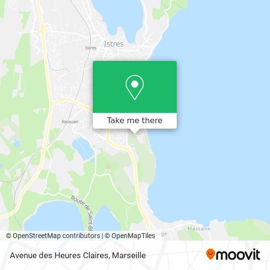 Avenue des Heures Claires map