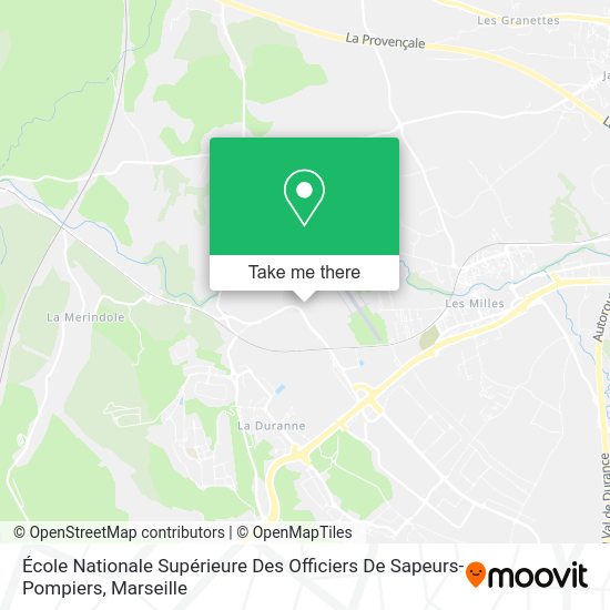 École Nationale Supérieure Des Officiers De Sapeurs-Pompiers map
