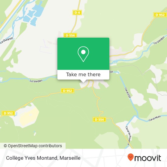 Collège Yves Montand map