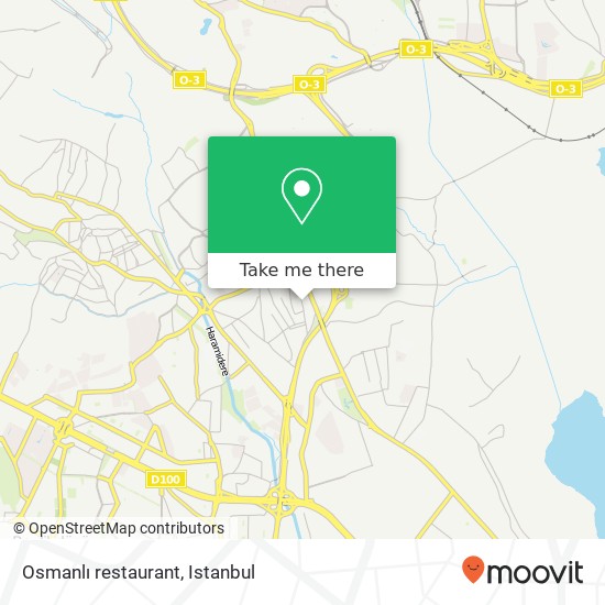 Osmanlı restaurant map