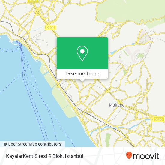 KayalarKent Sitesi R Blok map