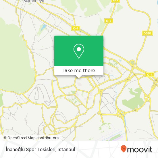 İnanoğlu Spor Tesisleri map