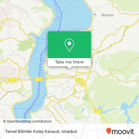 Temel Bilimler Koleji Kavacık map