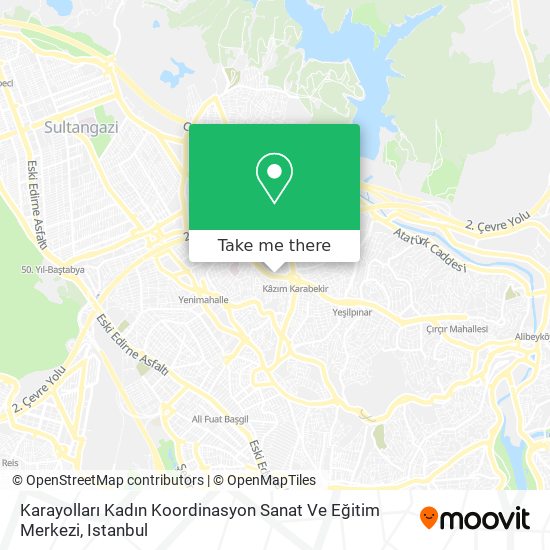 Karayolları Kadın Koordinasyon Sanat Ve Eğitim Merkezi map