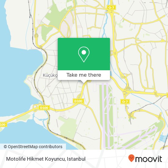 Motolife Hikmet Koyuncu map