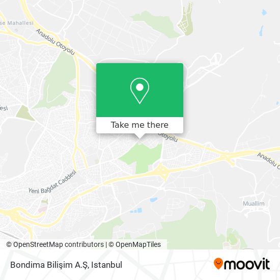 Bondima Bilişim A.Ş map