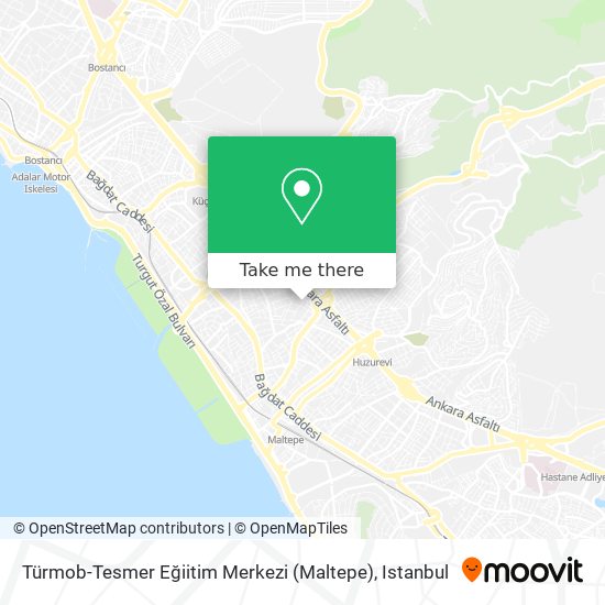 Türmob-Tesmer Eğiitim Merkezi (Maltepe) map