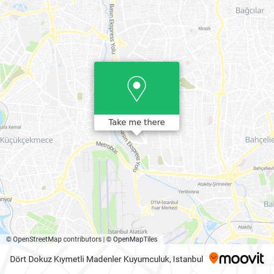 Dört Dokuz Kıymetli Madenler Kuyumculuk map