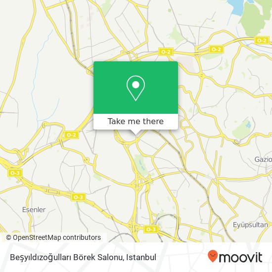 Beşyıldızoğulları Börek Salonu map