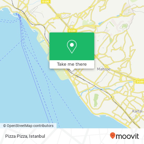 Pizza Pizza map