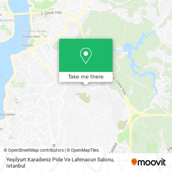 Yeşilyurt Karadeniz Pide Ve Lahmacun Salonu map