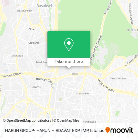 HARUN GROUP- HARUN HIRDAVAT EXP. IMP map