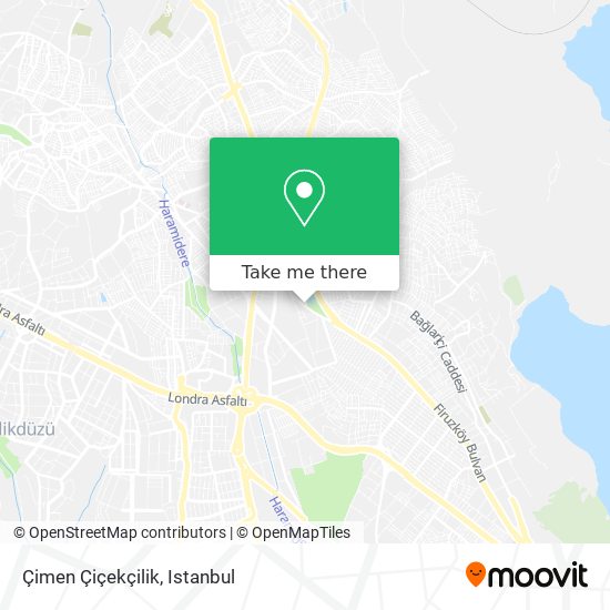 Çimen Çiçekçilik map