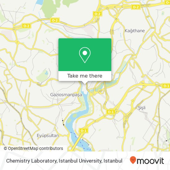 Chemistry Laboratory, Istanbul University map