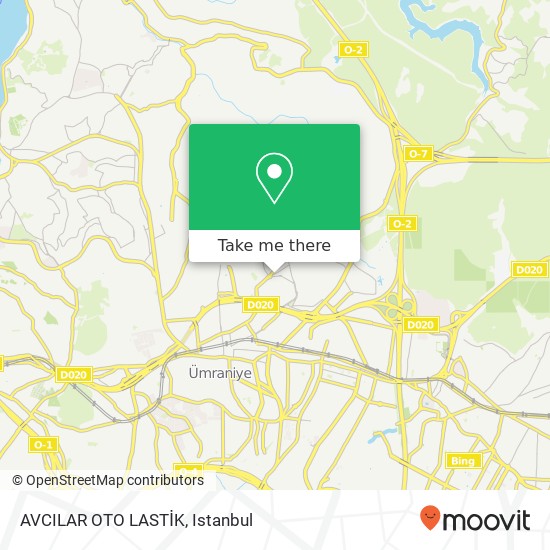 AVCILAR OTO LASTİK map