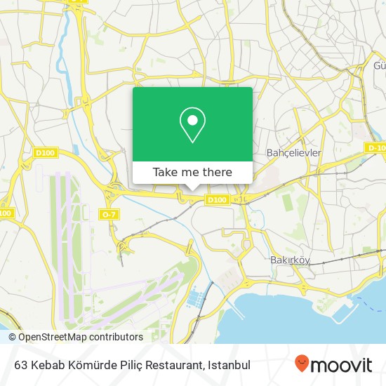 63 Kebab Kömürde Piliç Restaurant map