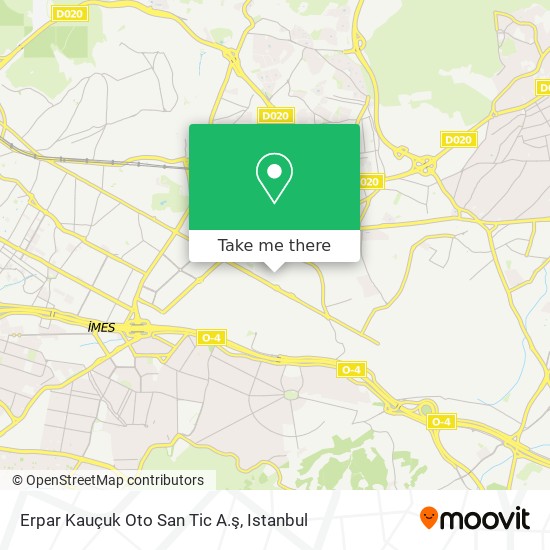 Erpar Kauçuk Oto San Tic A.ş map