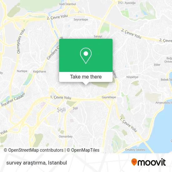 survey araştırma map