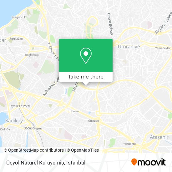 Üçyol Naturel Kuruyemiş map