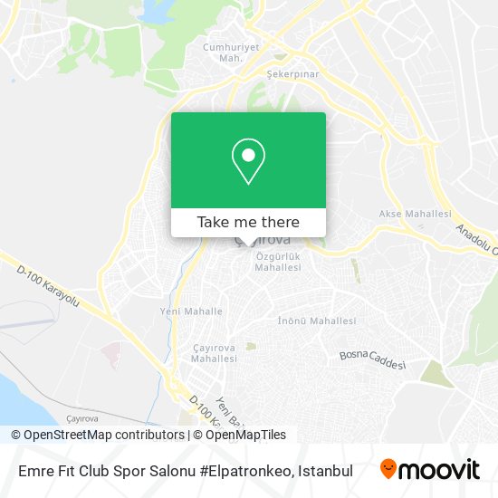 Emre Fıt Club Spor Salonu #Elpatronkeo map