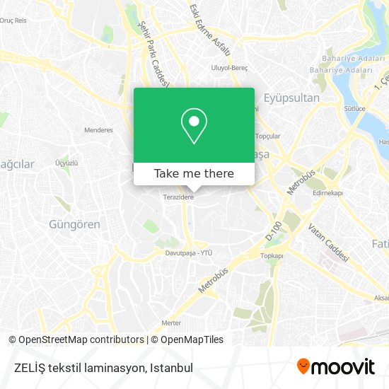 ZELİŞ tekstil laminasyon map