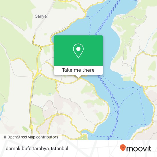 damak büfe tarabya map