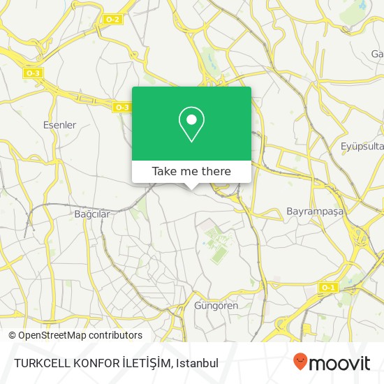 TURKCELL KONFOR İLETİŞİM map