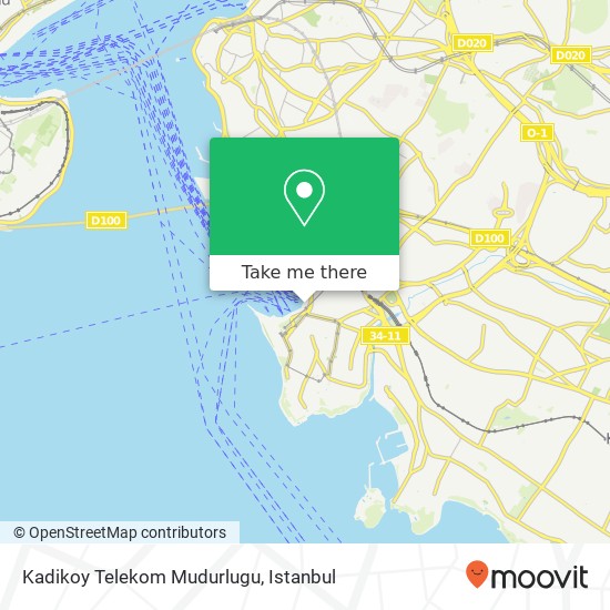 Kadikoy Telekom Mudurlugu map