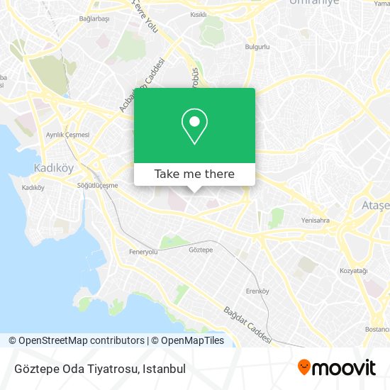 Göztepe Oda Tiyatrosu map