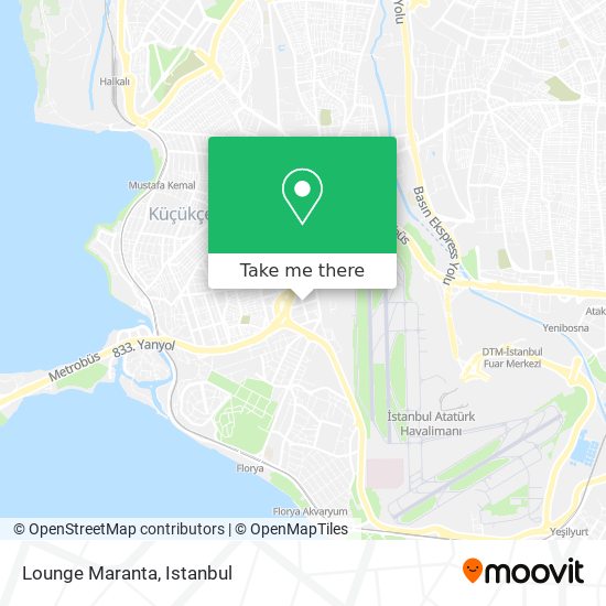 Lounge Maranta map