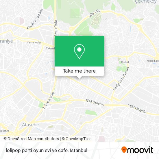 lolipop parti oyun evi ve cafe map