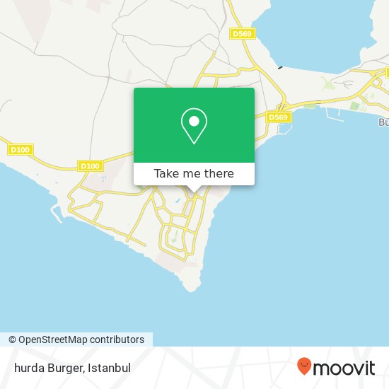 hurda Burger map