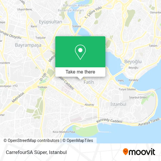 CarrefourSA Süper map