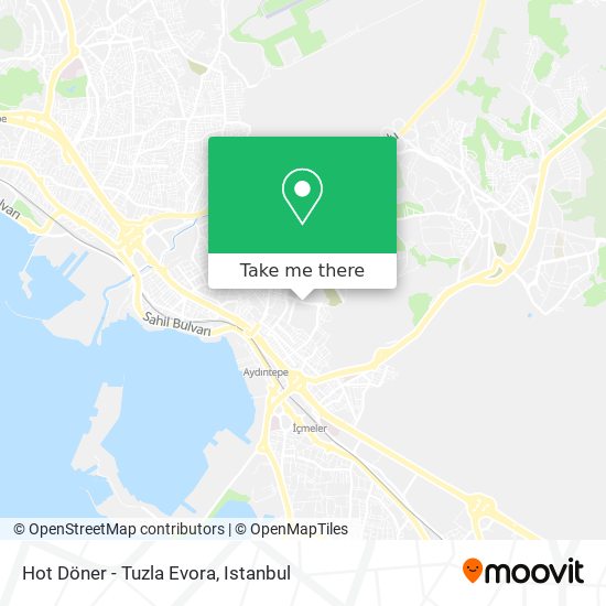 Hot Döner - Tuzla Evora map