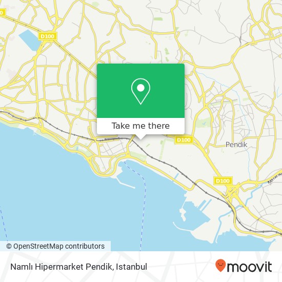 Namlı Hipermarket Pendik map