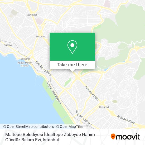 Maltepe Belediyesi  İdealtepe Zübeyde Hanım Gündüz Bakım Evi map