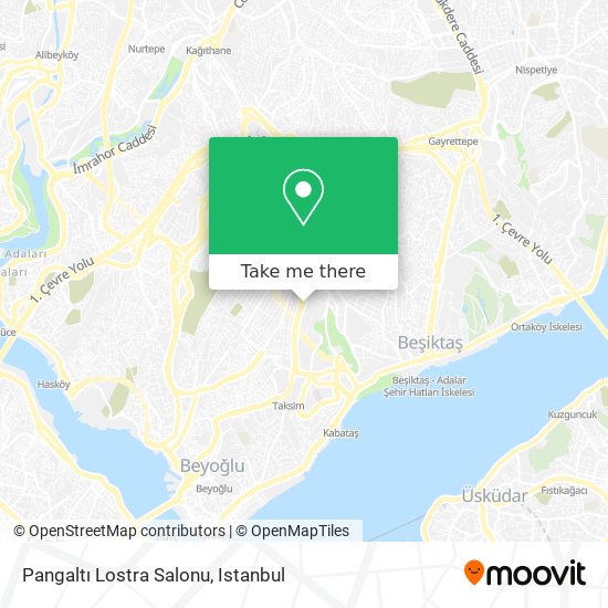 Pangaltı Lostra Salonu map